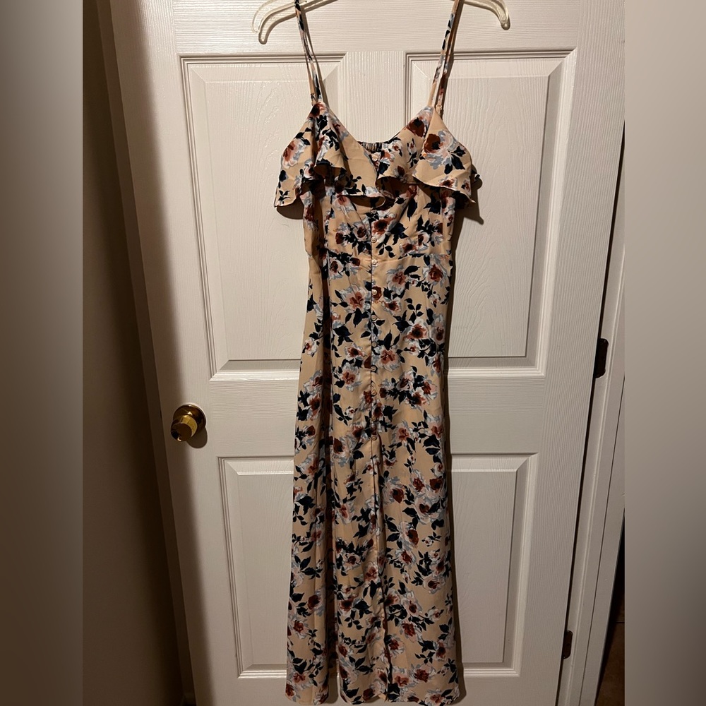 Women long summer dress, size M, good condition
